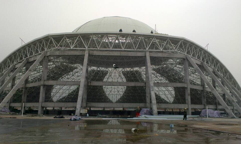 凯里温泉馆网架工程